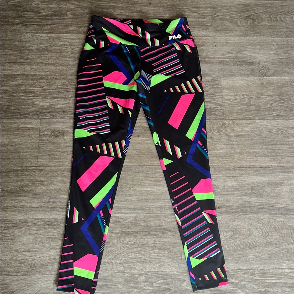 Fila Leggings Women's Size M running yoga .